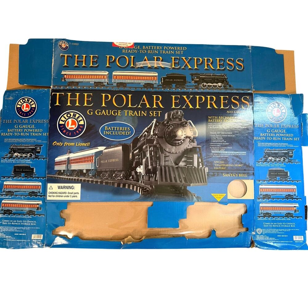 Lionel The Polar Express Train tracks (trains not included) G Gauge (lot of 16) - Picture 6 of 12